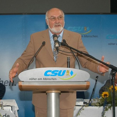 Georg Stahl (Landtagswahlkampf 2003 in Weiherhammer und Windischeschenbach)