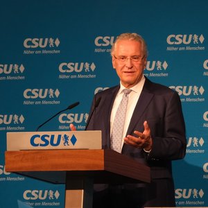  Joachim Herrmann beim Bezirksparteitag 2021
