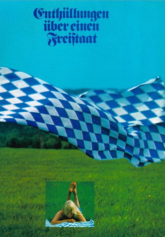 Titelseite der Broschüre „Enthüllungen über einen Freistaat“, 1973