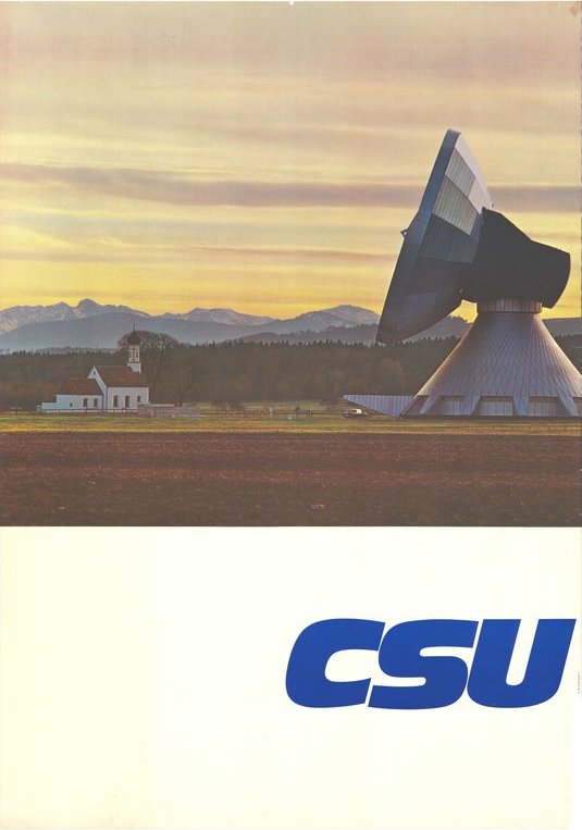 Landtagswahl 1970 – eines der bekanntesten CSU-Plakate 