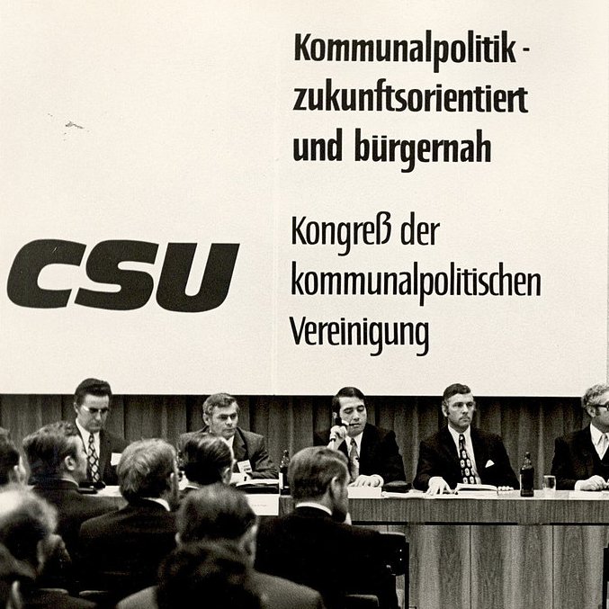 Kongress der KPV am 22. April 1972 in Augsburg