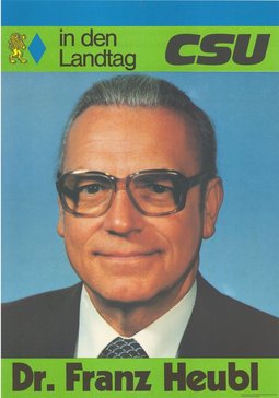 Plakat zur Landtagswahl 1978