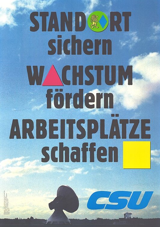 CSU-Plakat 1993