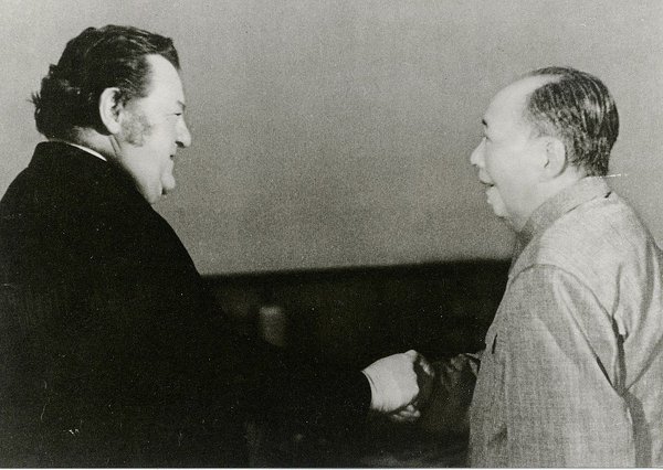 Strauß und Mao 1975