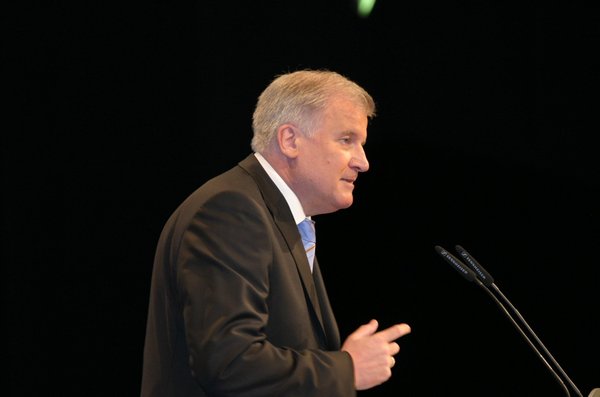 Auf dem Sonderparteitag der CSU wird 2008 Horst Seehofer zum neuen Vorsitzenden gewählt