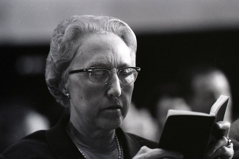 Maria Probst auf CSU-Parteitag 1964 in München