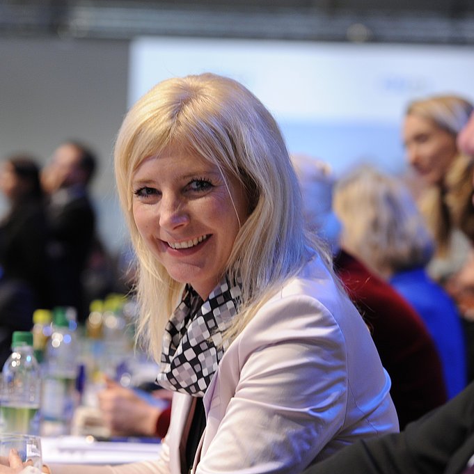 Ulrike Scharf auf dem CSU-Parteitag 2013 in München
