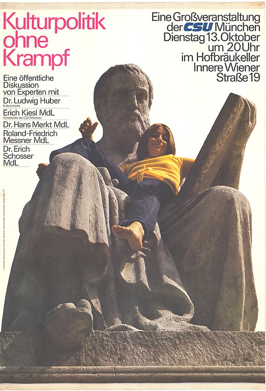 Plakat zur Landtagswahl 1970
