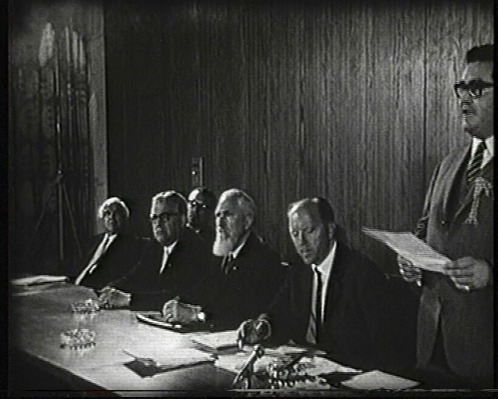 Fraktionssitzung 1966