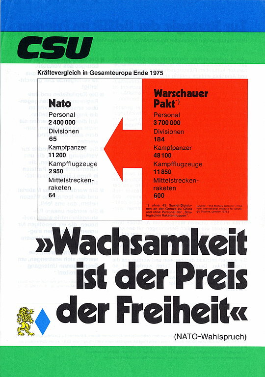 Flugblatt des WPA von 1976