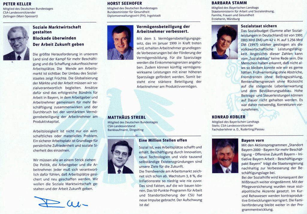 CSA-Flugblatt 2000